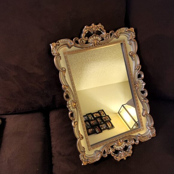 Decorative mirror tray 9.3"x 14.9" - Picture 2 of 5